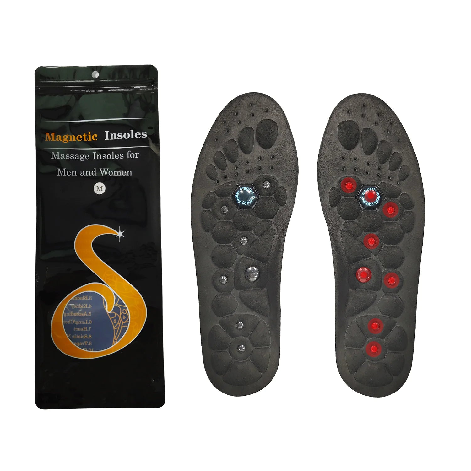 Alemberee™ Acupressure Insoles — 3 Pairs