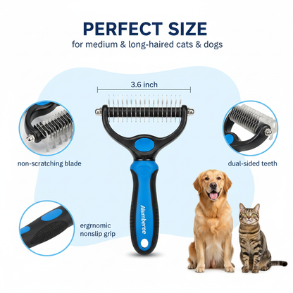 Alemberee™ 2-in-1 Pet Grooming Comb