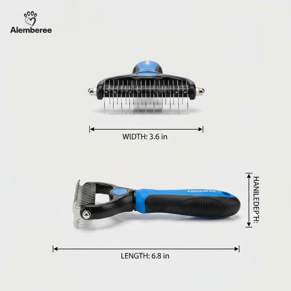 Alemberee™ 2-in-1 Pet Grooming Comb